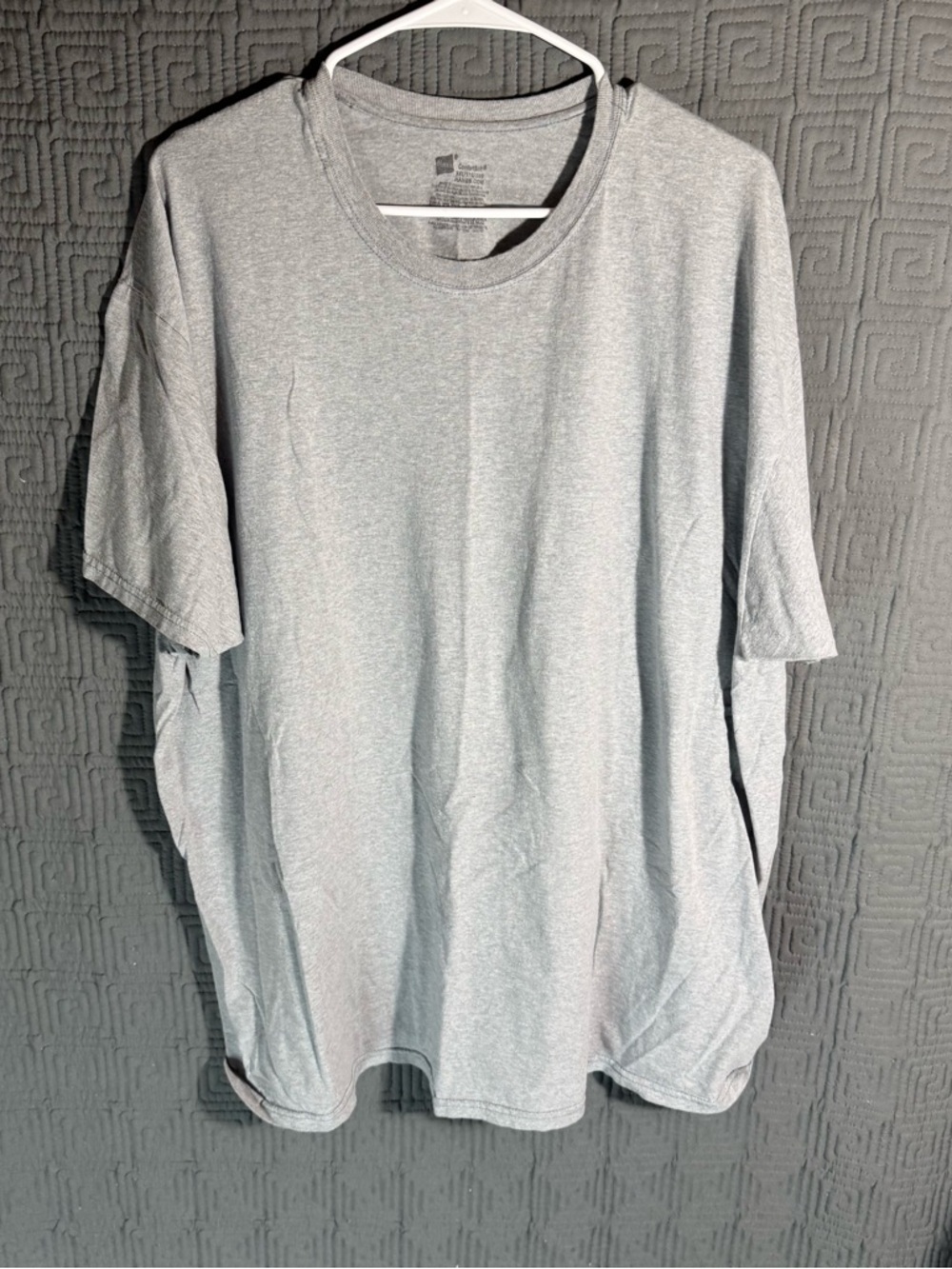 Hanes T-Shirt Men’s 3XL Comfort Soft Grey Gray Short Sleeve